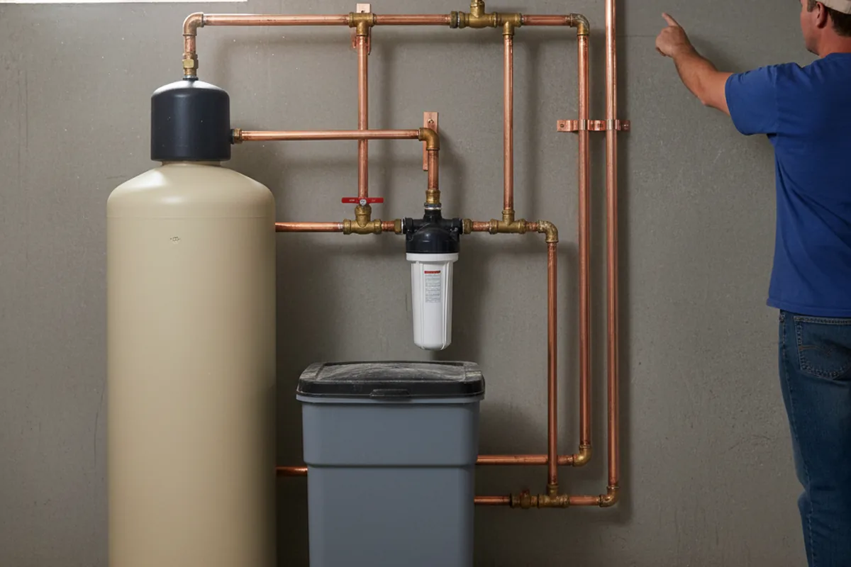 Whole-house water treatment system installed in Pylesville
